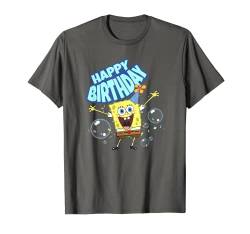 SpongeBob SquarePants Happy Birthday Bubbles T-Shirt von SPONGEBOB SQUAREPANTS