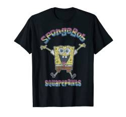 SpongeBob SquarePants Rainbow Text Portrait T-Shirt von SPONGEBOB SQUAREPANTS