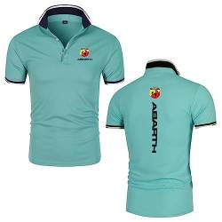 SPONYBORTY Golf Poloshirt für Herren Ab-Arth Service Kurzarm T-Shirts Lässiges T-Shirt Poloshirts Tee/C/L von SPONYBORTY