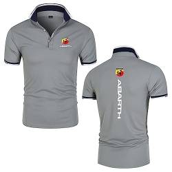SPONYBORTY Golf Poloshirt für Herren Ab-Arth Service Kurzarm T-Shirts Lässiges T-Shirt Poloshirts Tee/E / 3XL von SPONYBORTY