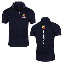 SPONYBORTY Golf Poloshirt für Herren Ab-Arth Service Kurzarm T-Shirts Lässiges T-Shirt Poloshirts Tee/F/XXL von SPONYBORTY