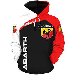 SPONYBORTY Hoodie Jacken Männer & Frauen für Ab-Arth 3D-Druck Cardigan Lässiges Polyester-Sweatshirt Bluse/B/XXL von SPONYBORTY