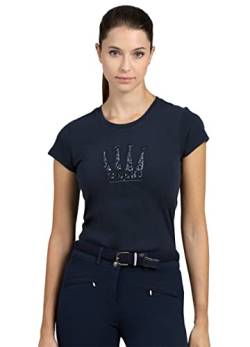 Crown Sequin Shirt (Farbe: Navy; Größe: S) von SPOOKS