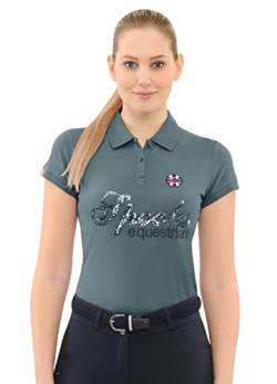 Roxie Sequin Polo - DE (Farbe: Dove Blue; Größe: S) von SPOOKS