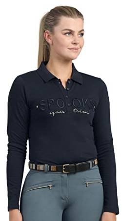 SPOOKS Annber Polo Longsleeve (Farbe: Navy; Größe: S) von SPOOKS