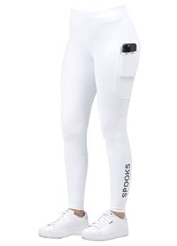 SPOOKS Emalia Full Grip Leggins (Farbe: White; Größe: L) von SPOOKS