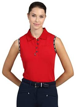 SPOOKS Jannah Polo Sleeveless (Farbe: Ribbon red; Größe: L) von SPOOKS