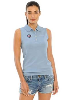 SPOOKS Leene Polo Sleeveless (Farbe: Dusty Blue; Größe: L) von SPOOKS