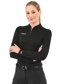 Sport Shirt Corah Longsleeve (Farbe: Black; Größe: XL) von SPOOKS