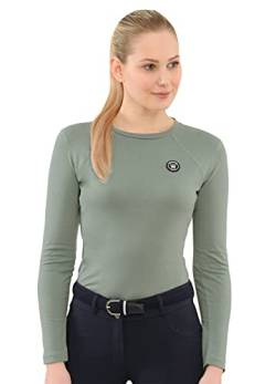 Thessa Longsleeve Shirt (Farbe: Stormy Green; Größe: L) von SPOOKS