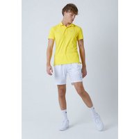 SPORTKIND Funktionsshirt Golf Polo Shirt Kurzarm Jungen & Herren gelb von SPORTKIND