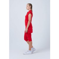 SPORTKIND Funktionsshirt Golf Polo Shirt Loose-Fit Mädchen & Damen rot von SPORTKIND