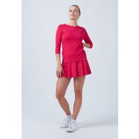 SPORTKIND Funktionsshirt Tennis 3/4 Longsleeve Shirt Mädchen & Damen pink von SPORTKIND