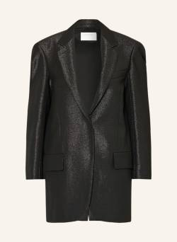 Sportmax Oversized-Blazer Baffo Mit Glitzergarn schwarz von SPORTMAX