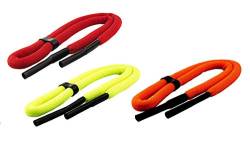 SPORTS WORLD VISION Schwimmbrillenband – fluoreszierendes/neonfarbenes Brillenband wahlweise im 1er- oder 2er-Pack (fluoreszierendes Orange, 1er-Pack) von SPORTS WORLD VISION