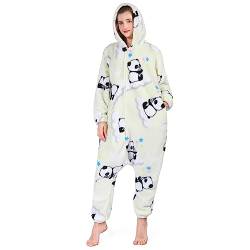 SPSHODOW Frauen Pyjamas Jumpsuit Erwachsene Cartoon Onesie Halloween Cosplay Kostüme Schlafanzug Erwachsene Karneval Einteiler von SPSHODOW