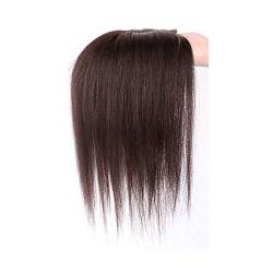 Perücken für Damen Kurzer Wig 22cm schwarzes mittleres Haar, Bob-Perücken kurze gerade Syntheyic-Haar-Frauen-Perücken Kunstfaserperücke (Color : B) von SQLCF