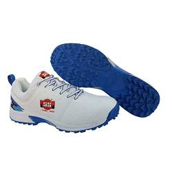 SS Herren Acc0394 Cricket Shoes, Weißes Blau, 44 EU von SS