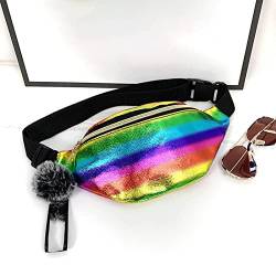 SSWERWEQ Crossbody Bag Umhängetasche, wasserdichte Gürteltasche, Hüfttasche, Sportreisetasche, kleine Geldbörse. (Color : Bronze) von SSWERWEQ