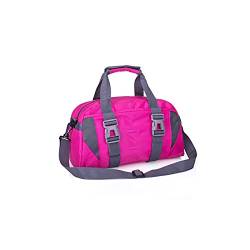 SSWERWEQ Reisetaschen Yoga Fitness Bag wasserdichte Nylon Training Schulter Crossbody Sporttasche Für Frauen Fitness Reise Duffel Kleidung Gym Bags (Color : E) von SSWERWEQ