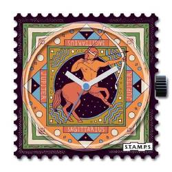 STAMPS Zifferblatt Uhr Sternzeichen Sagittarius, Schütze 106302 von STAMPS