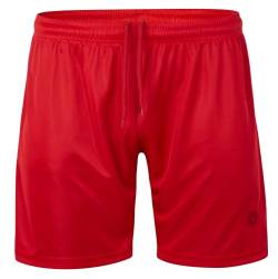 STARK SOUL® Herren Sport Short -Active-, Sporthose, Trainingssportshort - Farbe: Rot - Größe: M von STARK SOUL