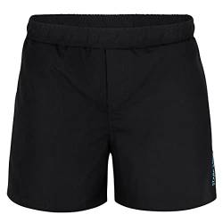 STARK SOUL Badehose Herren Badeshorts Swim Shorts mit Mesh-Einsatz Schnelltrocknend | Farbe: Schwarz |Größe: L von STARK SOUL