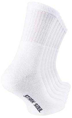 STARK SOUL Herren 2092N.2 Socken, Weiß, 39-42 von STARK SOUL
