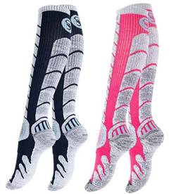 STARK SOUL Herren 2166.21 Socken, Marine + Pink, 35-38 von STARK SOUL