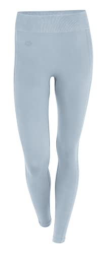 STARK SOUL Seamless Leggings -Opaque-, vielseitige, funktionale Damen Sport Leggings, Yogahose | Hellblau | Größe: L von STARK SOUL