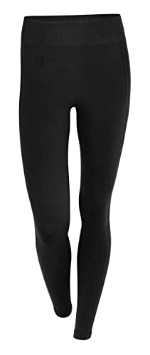 STARK SOUL Seamless Leggings -Opaque-, vielseitige, funktionale Damen Sport Leggings, Yogahose | Schwarz | Größe: L von STARK SOUL