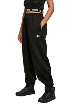 STARTER BLACK LABEL Damen Jogginghose Ladies Starter Essential Sweat Pants, Farbe Black, Größe M von STARTER BLACK LABEL
