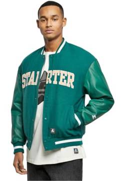 STARTER BLACK LABEL Herren Jacke Starter Team Jacket darkfreshgreen L von STARTER BLACK LABEL