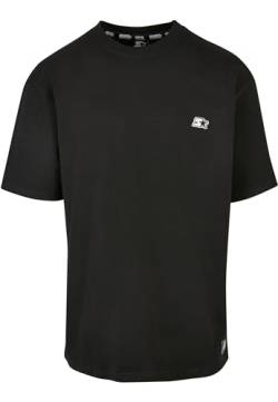 STARTER BLACK LABEL Herren Starter Essential Oversize Tee T-Shirt, Black, M von STARTER BLACK LABEL