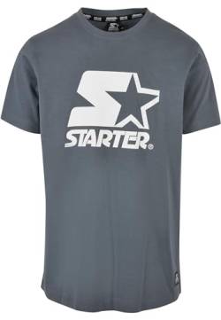 STARTER BLACK LABEL Herren Starter Logo Tee S Heavymetal von STARTER BLACK LABEL