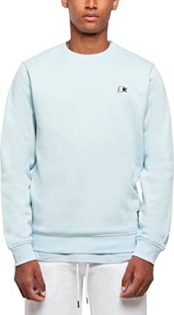 STARTER BLACK LABEL Herren Sweatshirt Starter Essential Crewneck, Farbe icewaterblue, Größe L von STARTER BLACK LABEL