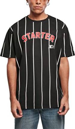 STARTER BLACK LABEL Herren T-Shirt Starter Referee Tee, Farbe Black, Größe XL von STARTER BLACK LABEL