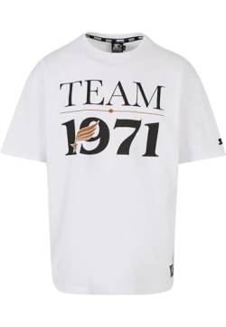 STARTER BLACK LABEL Herren T-Shirt Starter Team 1971 Oversize Tee White M von STARTER BLACK LABEL