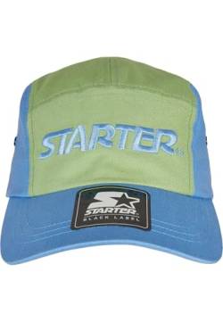 STARTER BLACK LABEL Unisex Kappe Fresh Jockey Cap, Farbe jadegreen/horizonblue, Größe one Size von STARTER BLACK LABEL