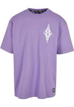 Starter Herren T-Shirt Starter Peak S Oversize Tee paisleypurple M von STARTER BLACK LABEL