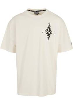 Starter Herren T-Shirt Starter Peak S Oversize Tee palewhite L von STARTER BLACK LABEL
