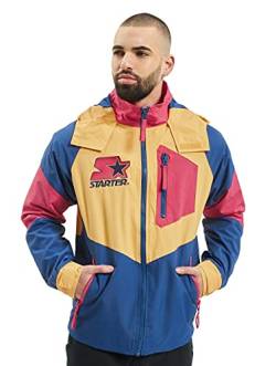 Starter Multicolored Logo Jacket red/Blue/Yellow XL von STARTER BLACK LABEL