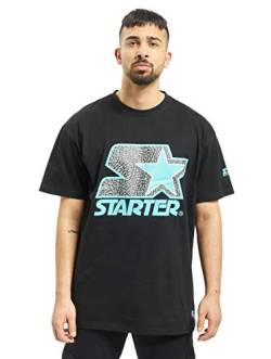 Starter Multicolored Logo Tee blk/tur M von STARTER BLACK LABEL