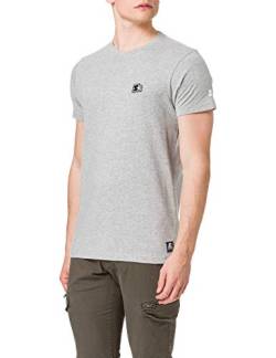 T-Shirt Starter Essential Jersey Heather Grey M von STARTER BLACK LABEL