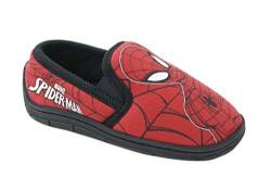 Kinder Marvel Spiderman Hausschuhe, rot / schwarz, 27 EU von STC
