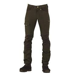 STEIGER Haunter Ekenäs Stretch Freizeit- und Jagdhose Wander- und Freizeithose Grün Braun (as3, Numeric, Numeric_46, Regular, Regular) von STEIGER