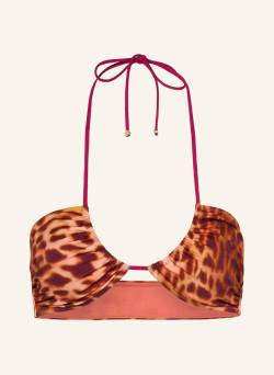 Stella Mccartney Swimwear Triangel-Bikini-Top rosa von STELLA McCARTNEY SWIMWEAR