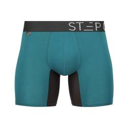 Step One Boxershorts Herren - Feuchtigkeitsabweisende Unterhosen Männer, Herren Unterhosen Boxershorts mit 3D Tasche + Scheuerschutz, Organische Bambus Unterwäsche von STEP ONE