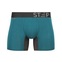 Step One Boxershorts Herren - Feuchtigkeitsabweisende Unterhosen Männer, Herren Unterhosen Boxershorts mit 3D Tasche + Scheuerschutz, Organische Bambus Unterwäsche von STEP ONE