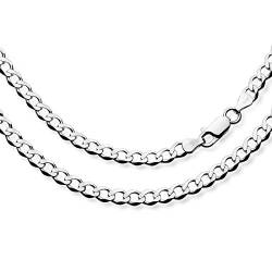 Herren Halskette Silber 925 50cm Ohne Anhänger Öko-Verpackung Silver Plus(TM) Anlaufschutz von STERLL